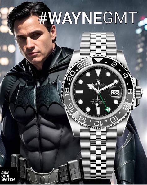 2024 rolex batman|bruce wayne gmt.